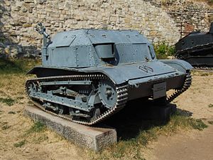 Belgrade Military Museum - TKF tankette.JPG
