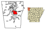 Miniatuur voor Springdale (Arkansas)