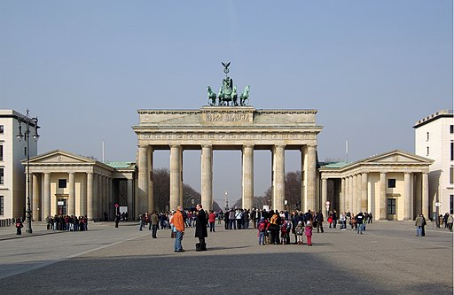 Berlin Brandenburger Tor BW 2