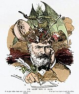 ヴィクトル・ユーゴーのカリカチュア　(1871)