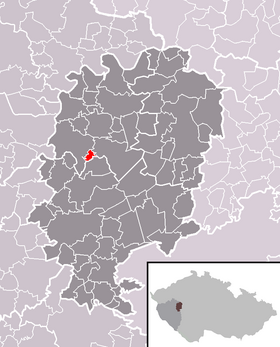 Locatie van Bezděkov