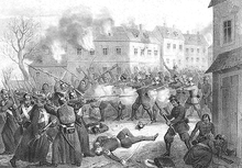 Battle of Mrzygłód during the January Uprising in 1863 (Source: Wikimedia)