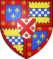 Blason John Stuart de Darnley (mort en 1495) 1er Comte de Lennox (1473 - 2e création).svg