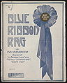 Titulní strana not "Blue Ribbon Rag", 1910.