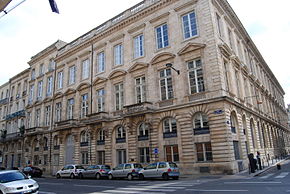 Bordeaux Hôtel de prefektura de la Gironde.JPG