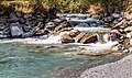 Breil-Brigels, Uitstroom van rivier Flem in Lag da Breil