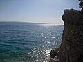 Adriatic Sea, Dalmatia, part of Brela, Croatia