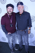 Rossall and Brian Patrick Butler at the Oceanside International Film Festival in 2017 Brian Patrick Butler and Kerry Rossall at OIFF 2017.png