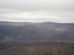 Brodie Mountain von Rounds Rock aus gesehen