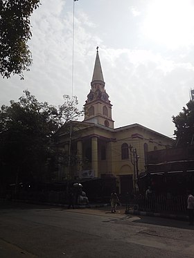 Szemléltető kép a Kalkutta Szent Szív temploma szakaszáról