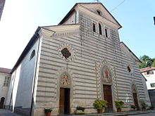 La chiesa parrocchiale di San Lorenzo di Calizzano