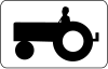 Agricultural motor vehicles