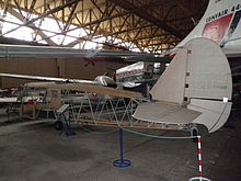 Partially restored Caproni Ca.310 bomber, Sola Aviation Museum Caproni Ca.310 bomber at Flyhistorisk Museum, Sola.JPG