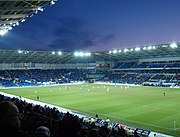 fotografia stadionului Cardiff City