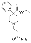 Chemische Struktur von Carperidin.