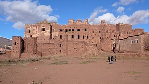 Telouet Kasbah - exterior view