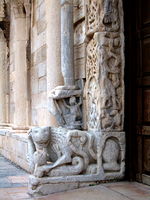 détail de la cathédrale de Trani