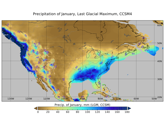 Осадки 15 января. Us precipitation Map.