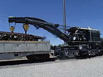 Railroad Steam Wrecking Crane and Tool Car NRHP Reference #07001301