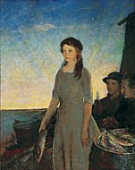 『漁師の娘』(c.1912)