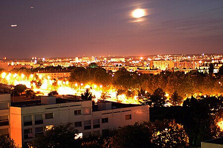 Chevilly Larue Vue nocturne