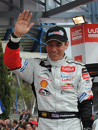 <span class="mw-page-title-main">Chris Patterson (co-driver)</span> British-Irish rally co-driver (born 1968)