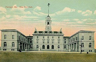 Portland City Hall (Maine) government building in Maine, USA