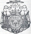 Coat of arms, Guillame cardinal Dubois.png
