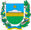 Coat of arms of Luhyny Raion.gif