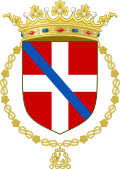 Coat of arms of prince of Savoy-Achaea.svg