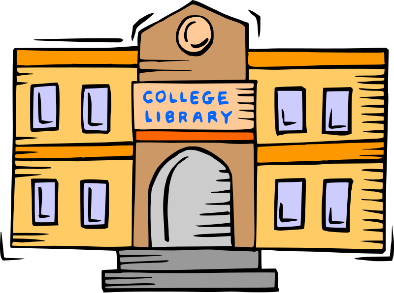 File:College-library.svg