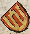 Gediminaičių stulpai, Codex Bergshammar, 1440 m.