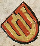 Columns of Gediminas (Gedimino stulpai) from the Codex Bergshammar, 1440.jpg