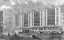 Corporation Buildings, Farringdon Road in 1865 Corporation Buildings, Farringdon Road.jpg