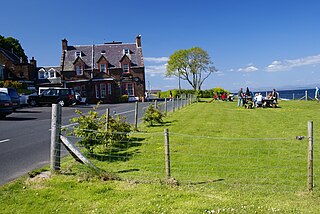 Corrie, Arran Human settlement in Scotland