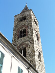 Il campanile dell'oratorio dell'Assunta