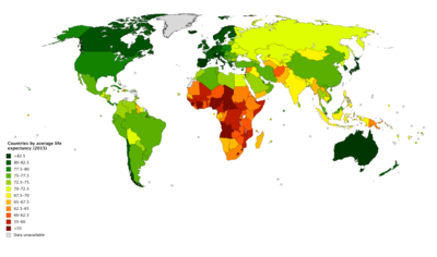 Liste Des Pays Par Espérance De Vie Wikipédia