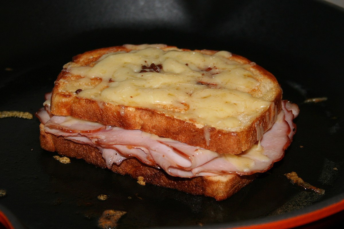 Croque Monsieur Sandwich & Croque Madame - Grilled Cheese 