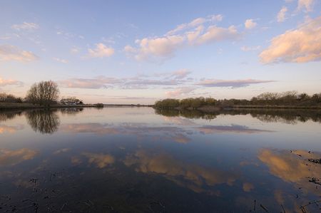 Croxall Lakes Sunset