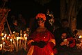 Día de Muertos en panteon local de Tzintzuntzan, Michoacan, México 05