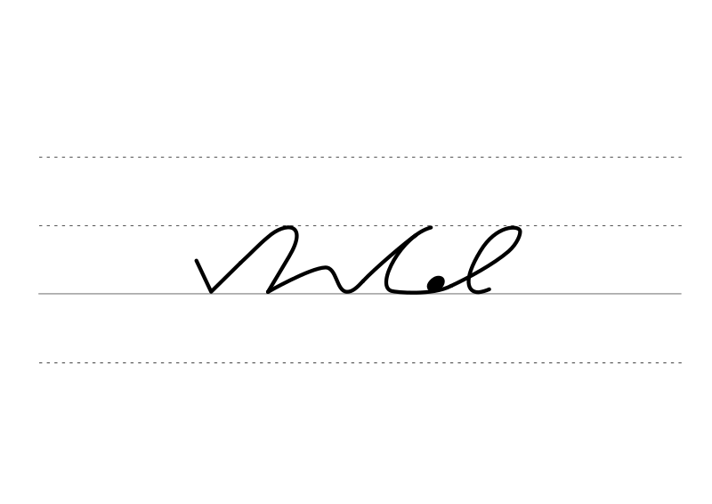 File:DEK Deutsche Einheitskurzschrift - Verkehrsschrift - Regenwald.svg