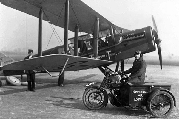 Airco DH.16 used by Aircraft Transport and Travel