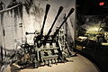 Affut triple de 25 mm au National Museum of the Pacific War, Fredericksburg, Texas, USA