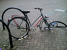 The front wheel of this bicycle has arguably been "destroyed", but the bicycle itself has not been destroyed since the wheel could be replaced. However, as a whole, the bicycle has clearly been "damaged". DamagedBicycle.jpg