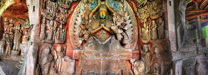 File:Dazu Shike Rock Carvings Chongqing People's Republic of China David McBride Photography-0362 03.jpg