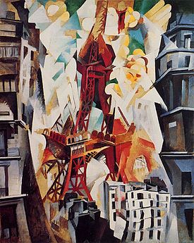 Champs de Mars, La Tour rouge, 1911, Art Institute of Chicago
