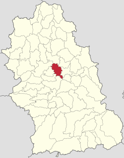 Localizarea orașului în cadrul județului Hunedoara