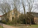 Residential buildings and a stable