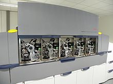 A Kodak NexPress 2500 digital printing press Digital Druckerei 2010-by-RaBoe-03.jpg