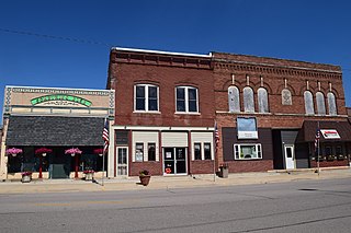 <span class="mw-page-title-main">Business Part of Olin Historic District</span> Historic district in Iowa, United States